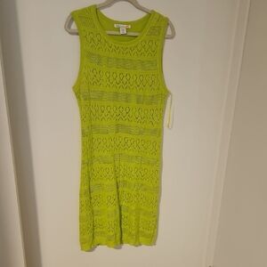 C&C California Vibrant Green Knit Top
